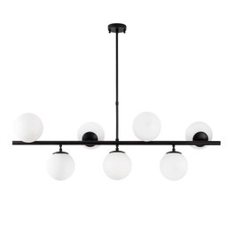 Opviq Fazli - 10525 Lámpara de araña negra con altura ajustable